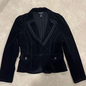 Black Velvet White House White Market Jacket/Blazer